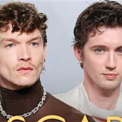 'Heated Rivalry' Star Connor Storrie Exits Oscars With Troye Sivan