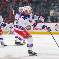 Rangers’ Vincent Iorio tells The Post about his role as stunt double in upcoming Amazon hockey..