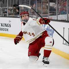 Rangers signing Boston College star Drew Fortescue to entry-level contract