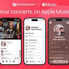 Apple Music Now Lets Artists List Their Concert Dates Via Bandsintown Integration
