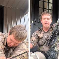 Quadruple Amputee Murder Suspect Loads Crossbow in Social Media Video