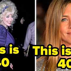 Here's What 40 Years Old Looks Like On 101 Different Celebrities
