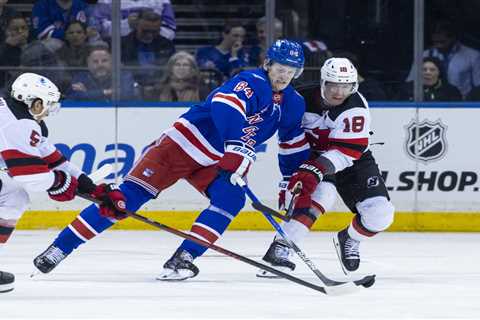 Adam Edstrom continues to be scratched as he builds up conditioning after Rangers injury
