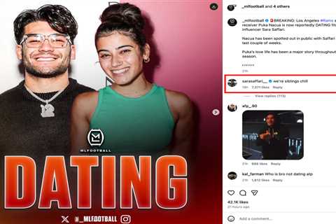 Influencer Sara Saffari shoots down Puka Nacua dating rumors: ‘Chill’