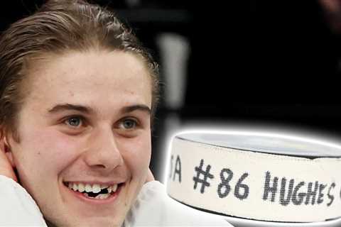 Jack Hughes’ Gold Medal Game-Winning Puck Could Be Worth $1M, Auction Experts Say