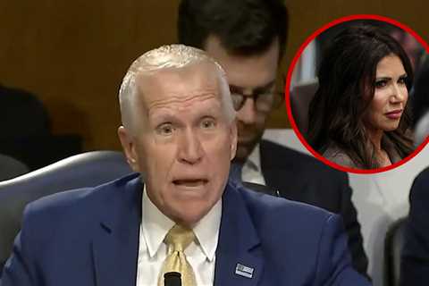 Sen. Thom Tillis Rips Kristi Noem, Compares ICE Killings To Dog She Killed