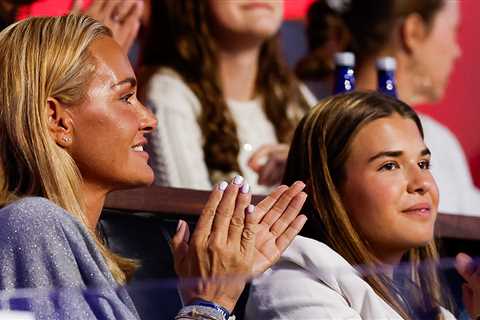 Vanessa Trump Supports Tiger Woods At TGL Event, Kelce Bros In Crowd