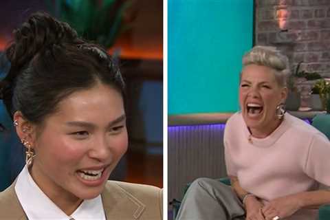 Chloe Kim Makes Kelly Clarkson, Pink Blunder In Front Of Singer, 'I'm So Sorry'
