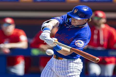 Top Mets prospect Carson Benge belts first homer of spring with impressive opposite-field shot