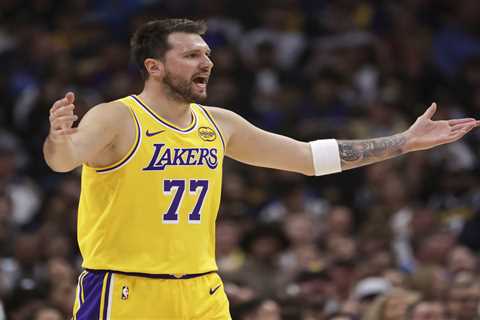 Luka Doncic picks up 15th technical foul: ‘I don’t know what to say’