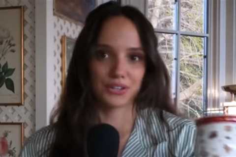 Sofia Franklyn Says She Smoked Meth