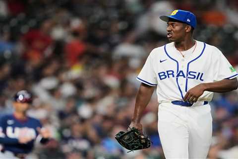 Meet Joseph Contreras, the 17-year-old son of ex-Yankee Jose Contreras who got Aaron Judge out in..