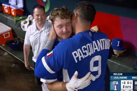 Meet the coffee-drinking Italian team that put the US in WBC peril — and now has to save them