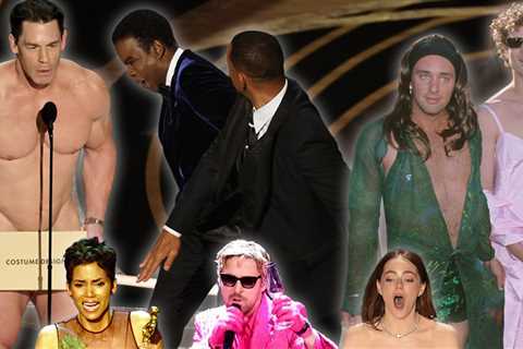 The Most Iconic Oscars Moments -- And Yes, They Slap!