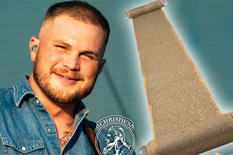 Zach Bryan Drops $12M on Jack Kerouac Manuscript Scroll at Jim Irsay Auction