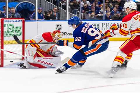 Islanders’ quick start the difference in win over Flames