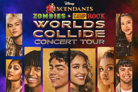 ‘Descendants,’ ‘ZOMBIES’ & ‘Camp Rock’ Stars Join Forces for 2026 Worlds Collide Concert Tour: See..