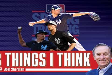 Joel Sherman’s 3 Things I Think: Gerrit Cole checked every box in his injury return