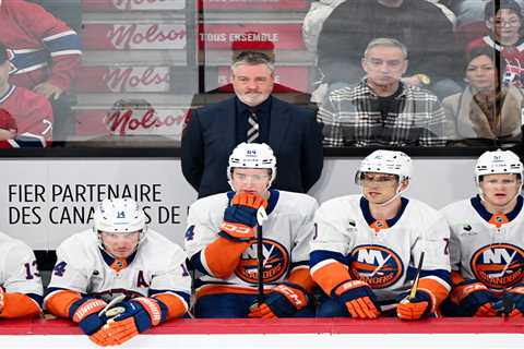 The time for Patrick Roy to experiment with his Islanders lines is over