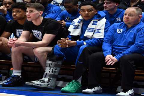 Duke point guard Caleb Foster has ‘outside chance’ at injury return to face St. John’s in Sweet 16