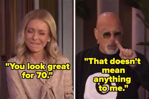 You Have To See Howie Mandel's Painfully Awkward Argument With Kelly Ripa About His Age