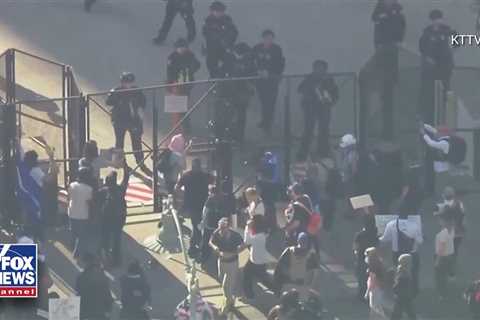 Some No Kings Protests Devolve Into Violent Chaos, Videos Show