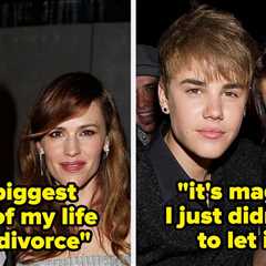 13 Celebrities' Most Heartbreaking Relationship Regrets