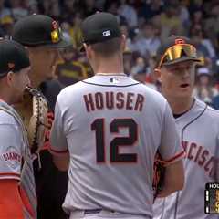 Matt Chapman has vulgar reprimand for Giants teammate in viral mound moment