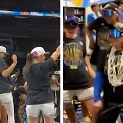UCLA Women's Team Dances to Tate McRae Song After Championship Win