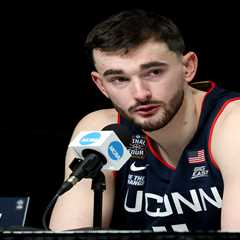 Alex Karaban holds head high as historic UConn career ends with pain of title game loss: ‘Gave..
