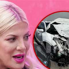 Tori Spelling Exploring Legal Options After Car Crash With Kids Inside