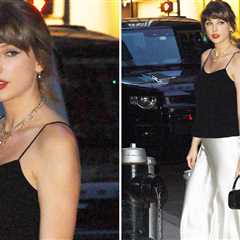 Taylor Swift Out With Friends, Wearing White Amid Rumored Wedding Planning