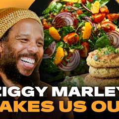 Ziggy Marley Shows Us the ‘Brightside’ in 432 Hz Over Vegan Food | Takes Us Out