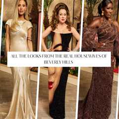 All The Looks From The Real Housewives of Beverly Hills Season 15 Reunion: Dorit Kemsley in Gold..