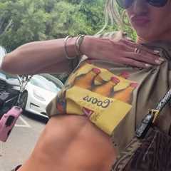 Cameron Brink flaunts chiseled abs during eventful Coachella trip