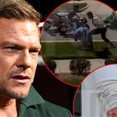 Alan Ritchson Injury Photos Taken by Cops After Street Fight With Neighbor