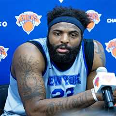 Healthy Mitchell Robinson ready to have say in Hawks playoff series — this time around