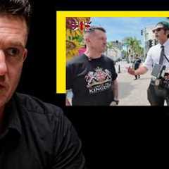 Tommy Robinson COMPLETELY EXPOSES Fake HAMAS PROTESTER
