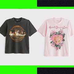 Abercrombie & Fitch’s Vintage-Inspired Band Tees From Selena Gomez to Red Hot Chili Peppers Are 15% ..