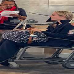 Lindsey Vonn seen in wheelchair after getting candid on mental health struggles following Olympic..