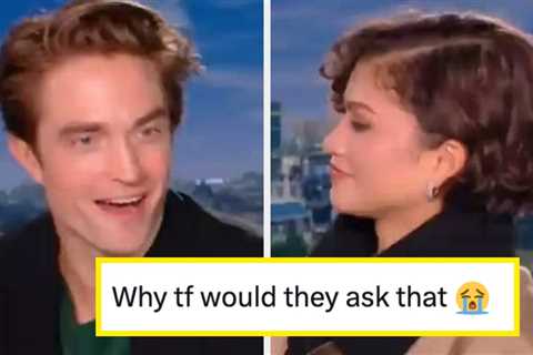 “Why TF Would They Ask That?” Zendaya And Robert Pattinson Are Being Praised For Their Measured..