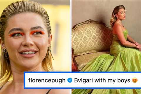 A Year After She Opened Up About The Struggles Of Dating, Florence Pugh Just Went Instagram..