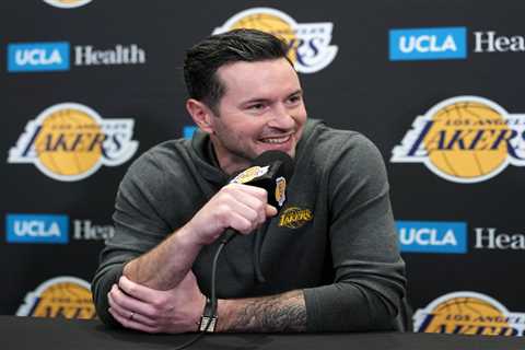 Why JJ Redick wanted to become the Lakers’ coach