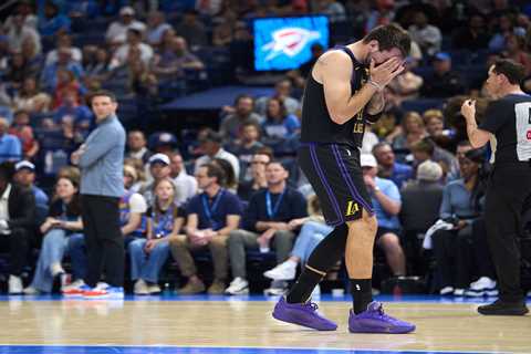 Luka Doncic’s previous hamstring pull could provide clue on length of new injury absence