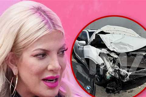 Tori Spelling Exploring Legal Options After Car Crash With Kids Inside