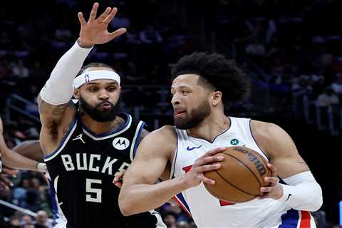 Pistons’ Cade Cunningham returns from lung injury vs. Bucks as playoffs near
