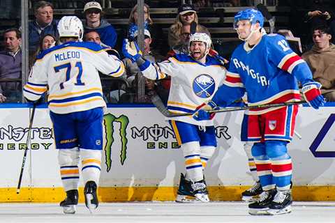Rangers falter late to fall to Sabres to end good homestand on sour note