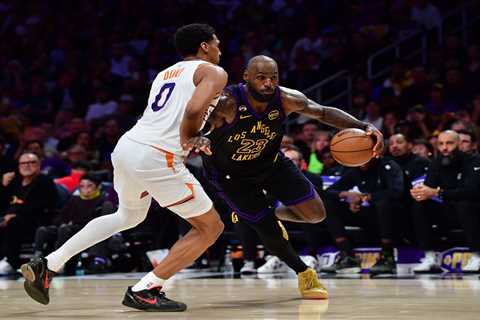 Lakers are dead in the water but there’s a silver lining: LeBron James