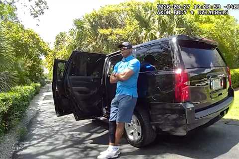 Tiger Woods ‘ashamed’ over his ‘embarrassing’ DUI arrest after rollover car crash