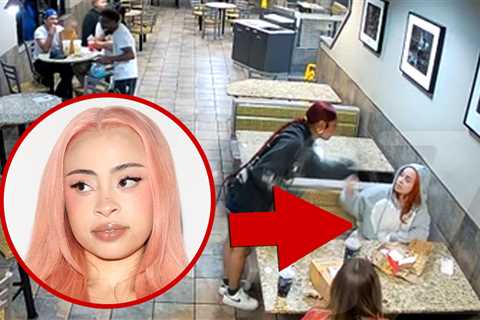 Ice Spice Slapped by Fan Inside L.A. McDonald's, on Video